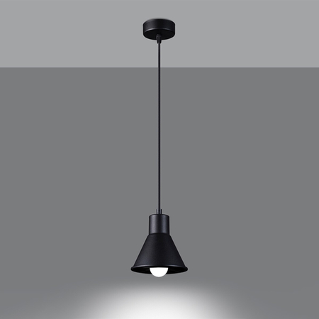 Sollux Lighting Lampa wisząca TALEJA 1 czarna [E27] SL.0985