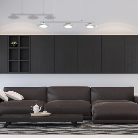 Milagro LAMPA WISZĄCA ELLIPSE 15W LED ML416 CHROM