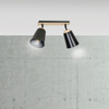 Lampa sufitowa ATLAS 2 BLACK Emibig 725/2 czarny