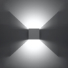Sollux Lighting Kinkiet LUCA biały LED IP54 SL.0544