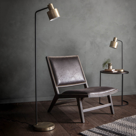 Lampa stołowa Endon Lighting Mayfield 95464 mosiądz
