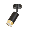 Lampa sufitowa HIRO 1 BL/GOLD Emibig 965/1 czarny/złoty