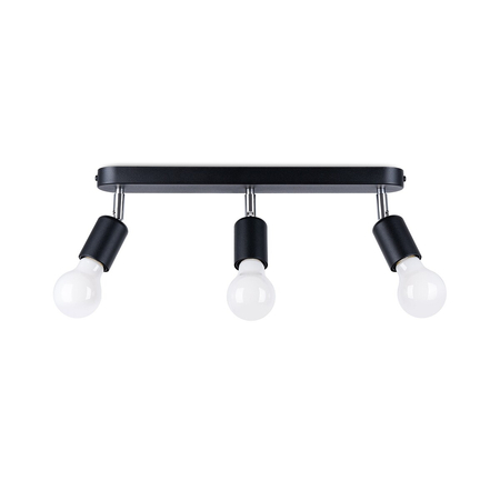 Sollux Lighting Plafon FORNES 3 czarny SL.1122