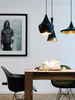 Lampa wisząca Lumina Deco LDP 7712-3 (BK) Foggi W3