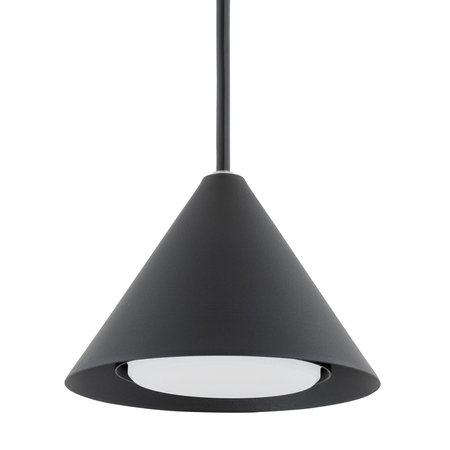 Lampa wisząca ELIT 6 Emibig 1330/6 czarny/złoty