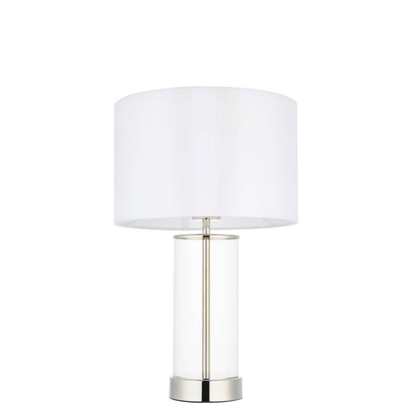 Lampa stołowa Endon Lighting Lessina 102674 nikiel