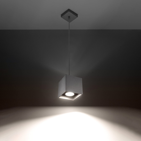 Sollux Lighting Lampa wisząca QUBIC czarna SL.0963