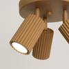 Sollux Lighting Plafon KARBON 3P złoty SL.1563