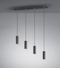 Lampa wisząca Trio 312400432 czarny