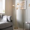 Endon Lighting Lampa podłogowa 91974 mosiądz