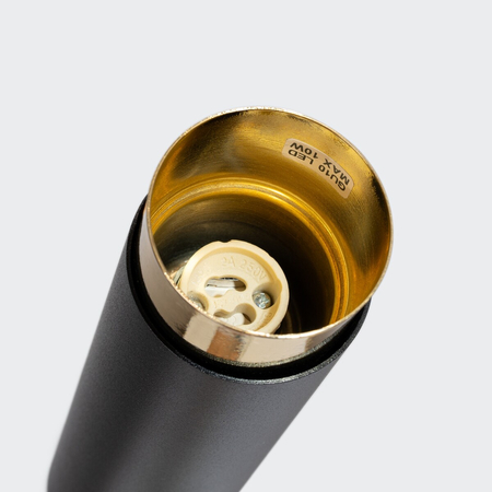 Sollux Lighting Plafon NERO 12,5 czarny/złoty SL.1410