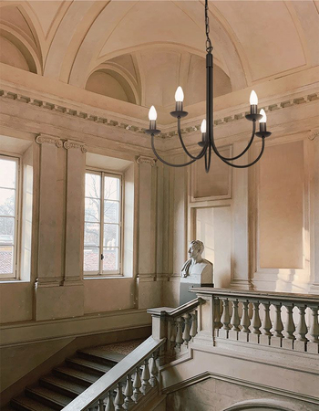 Żyrandol HARIS Kaja K-4971 czarny