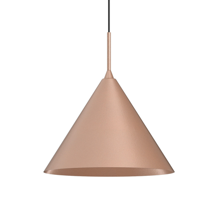 Milagro Lampa wisząca CAPITAL ROSE GOLD Ø32cm 1xGX53 MLP0960 MIEDZIANY + CZARNY