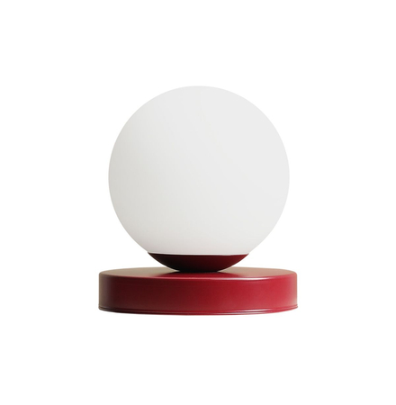 Lampa biurkowa LAMPKA BIURKOWA BALL RED WINE S Aldex 1076B15_S bordowy