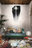 Lampa wisząca Slamp AVIA M - BLACK FADE M AVISM00BKF01T00000EU czarny