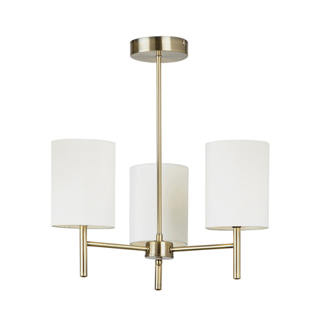 Lampa sufitowa Endon Lighting Brio BRIO-3AB mosiądz