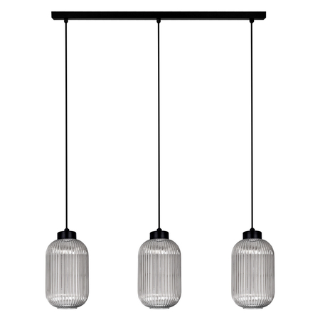 Lampa wisząca Kaja SILVA K-5754 grafitowy, czarny