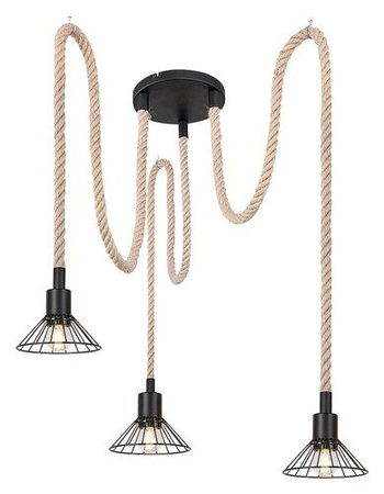 Lampa wisząca Rabalux Daryl 5272 czarny