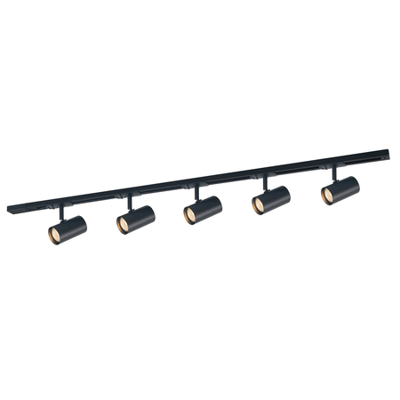 Zestaw szynowy Italux Marvi TR Jazz BL 913721-5-BL-SET Czarny mat