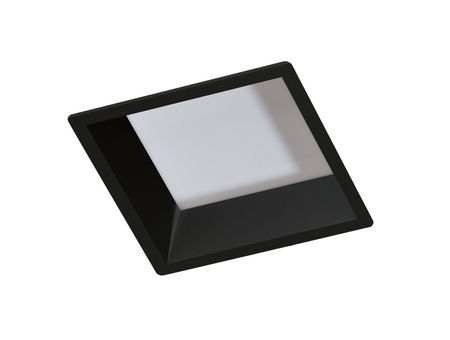Oczko AIDA SQUARE 16W 3000K BK Azzardo AZ4229 czarny