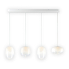 Milagro Lampa wisząca VASO WHITE 15W ML1406 BIAŁY
