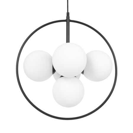 Lampa wisząca Kaja INEZ K-3838 czarny, biały