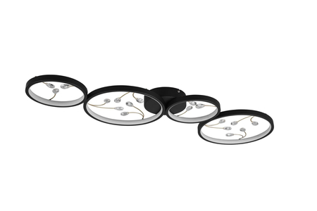 Lampa sufitowa Trio 642110432 czarny