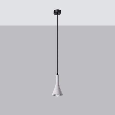 Sollux Lighting Lampa wisząca REA 2 beton SL.1224