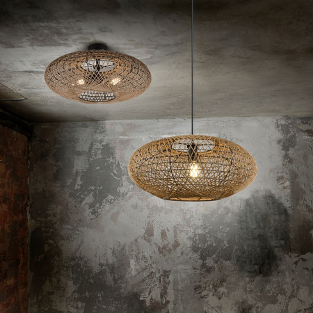 Lampa sufitowa Trio 612300236 brązowy