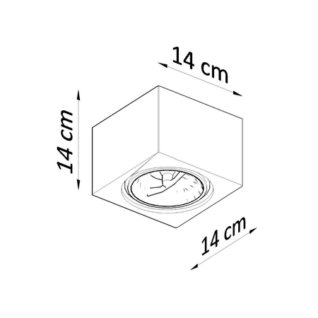 Sollux Lighting Plafon ceramiczny SEIDA SL.0850