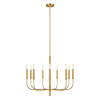 Żyrandol Elstead Lighting Brianna mosiądz FE-BRIANNA9-BB
