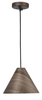 Lampa wisząca Luces Exclusivas MADRID LE42092 brązowy