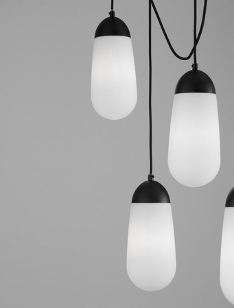 Lampa wisząca Luces Exclusivas BADEN - czarny mat LE43373