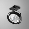 Reflektor AQForm Ares 111 Spot Czarny Struktura