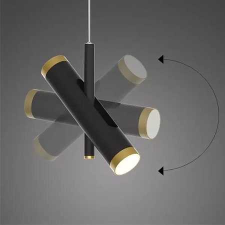 Lampa wisząca Lunette No.3 czarna