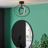 Lampa sufitowa Endon Lighting Avali 80682 czarny