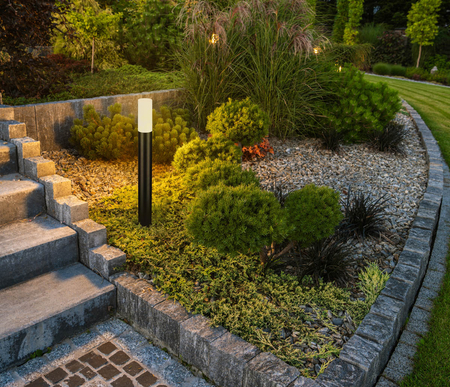 Lampa zewnętrzna Italux Muggia OFL-2764-L Czarny piaskowany