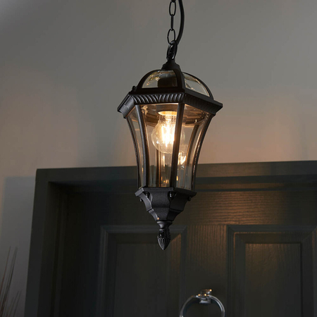 Endon Lighting Lampa zewnętrzna wisząca YG-3503 czarny