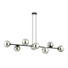 Lampa wisząca ROSSI 8 BL GRAFIT Emibig 875/8 czarny