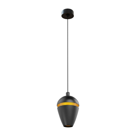 Lampa wisząca Maxlight COMETSHINE P0471 czarny/złoty
