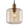 Lampa wisząca Italux PND-29257A-1-BRO-AMB Złoty