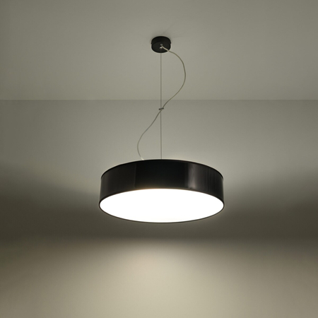 Sollux Lighting Lampa wisząca ARENA 45 czarna SL.0118