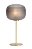 Lampa stołowa Markslöjd SOBER 107820 szary/mosiądz