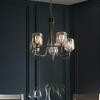 Lampa wisząca Endon Lighting Berenice 104108 nikiel