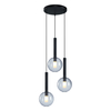 Milagro Lampa wisząca NIKO BLACK 3xG9 ML0333 CZARNY