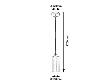 Lampa wisząca Rabalux Panthea 4479 złoty