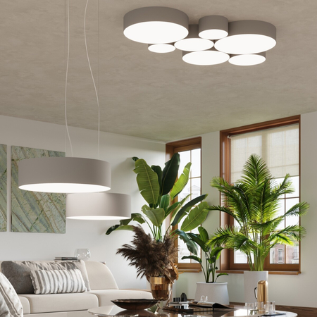 Sollux Lighting Lampa wisząca ARENA 35 szara SL.0116