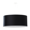 Sollux Lighting Żyrandol OTTO 70 czarny SL.0790