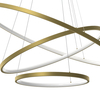 Milagro Lampa wisząca HOOP GOLD 93W LED ML1547 ZŁOTY