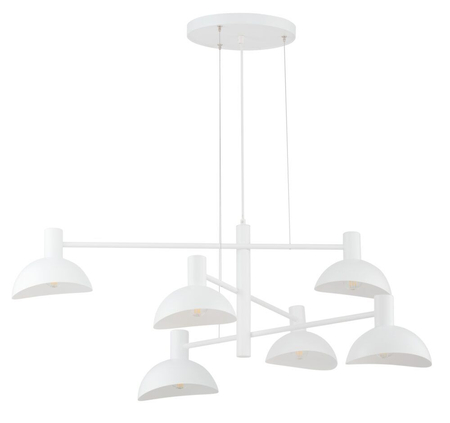 Sigma 40532 ARTIS 6 lampa wisząca biały